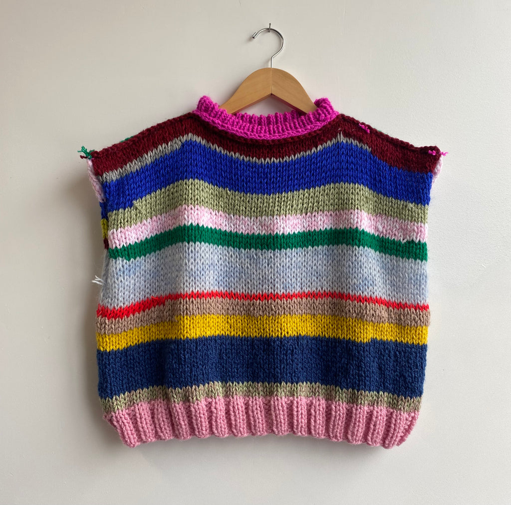 sleeveless rag knit #29 (best fits medium)