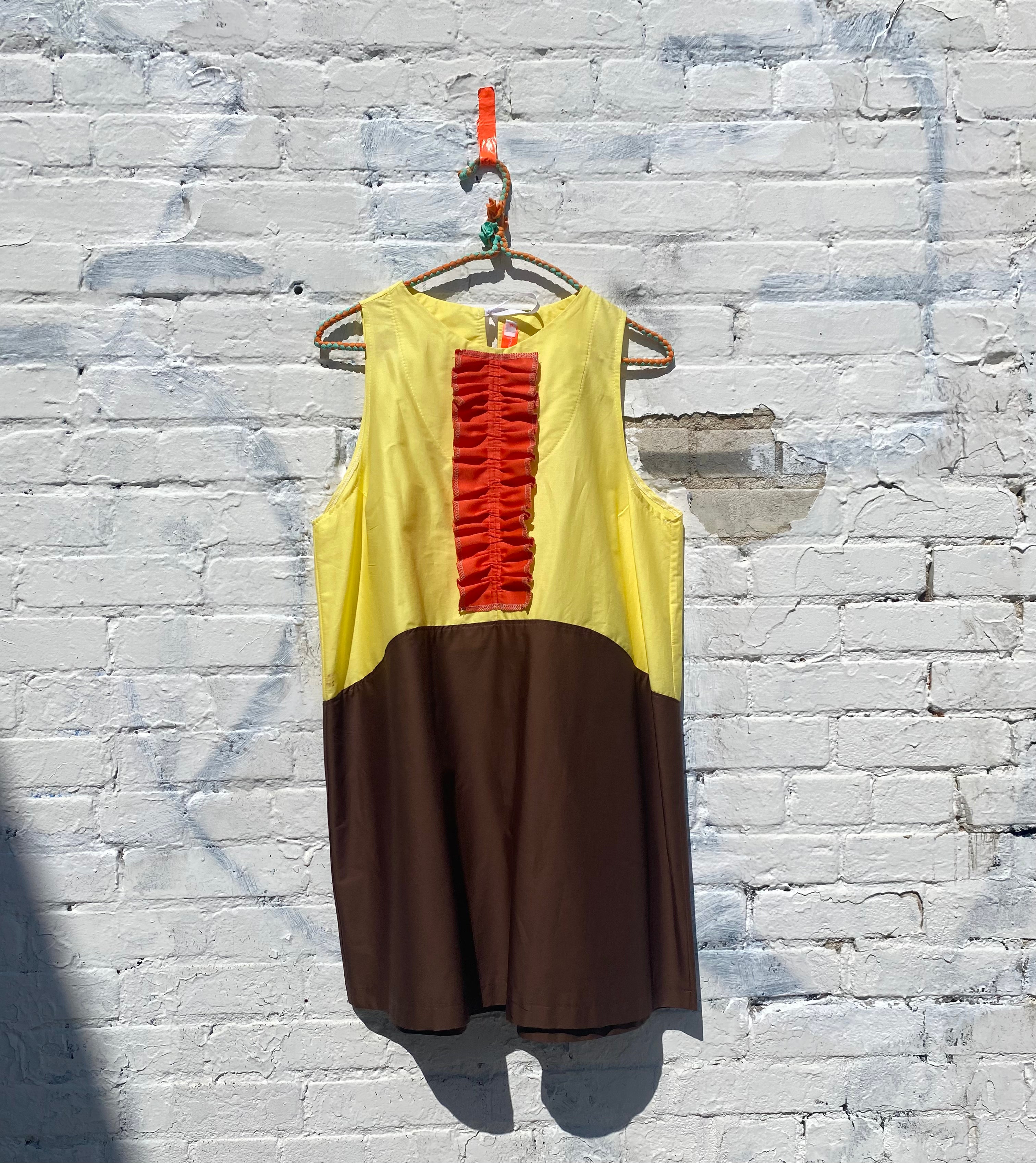 Tuxedo tunic (mustard and ketchup)