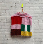 sleeveless rag knit #22