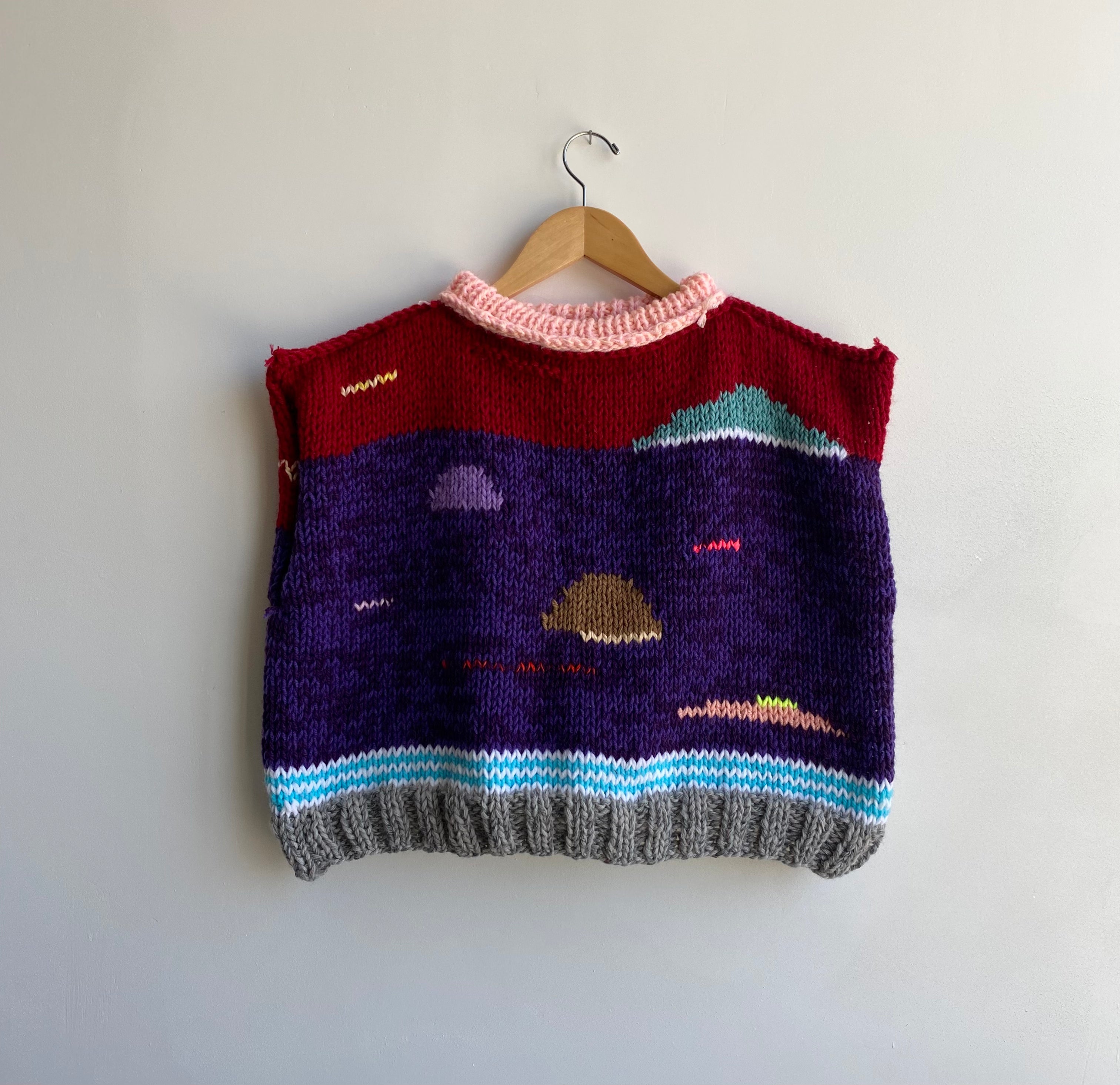 sleeveless rag knit #26. (Best fits Medium/Large)