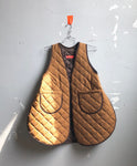 quilted canvas work vest