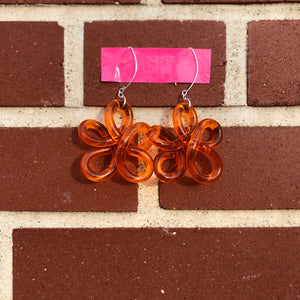 flower earrings — *made by toronto artist Corey Moranis*